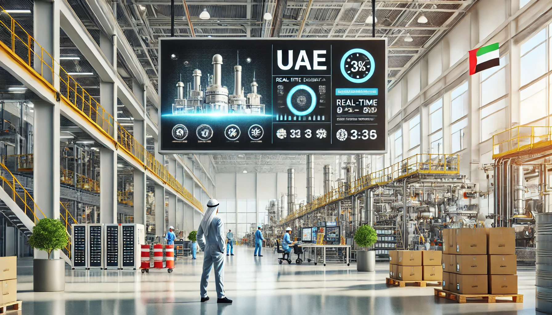 buy digital signs for industries uae