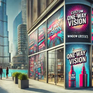 One Way Vision Window Graphics